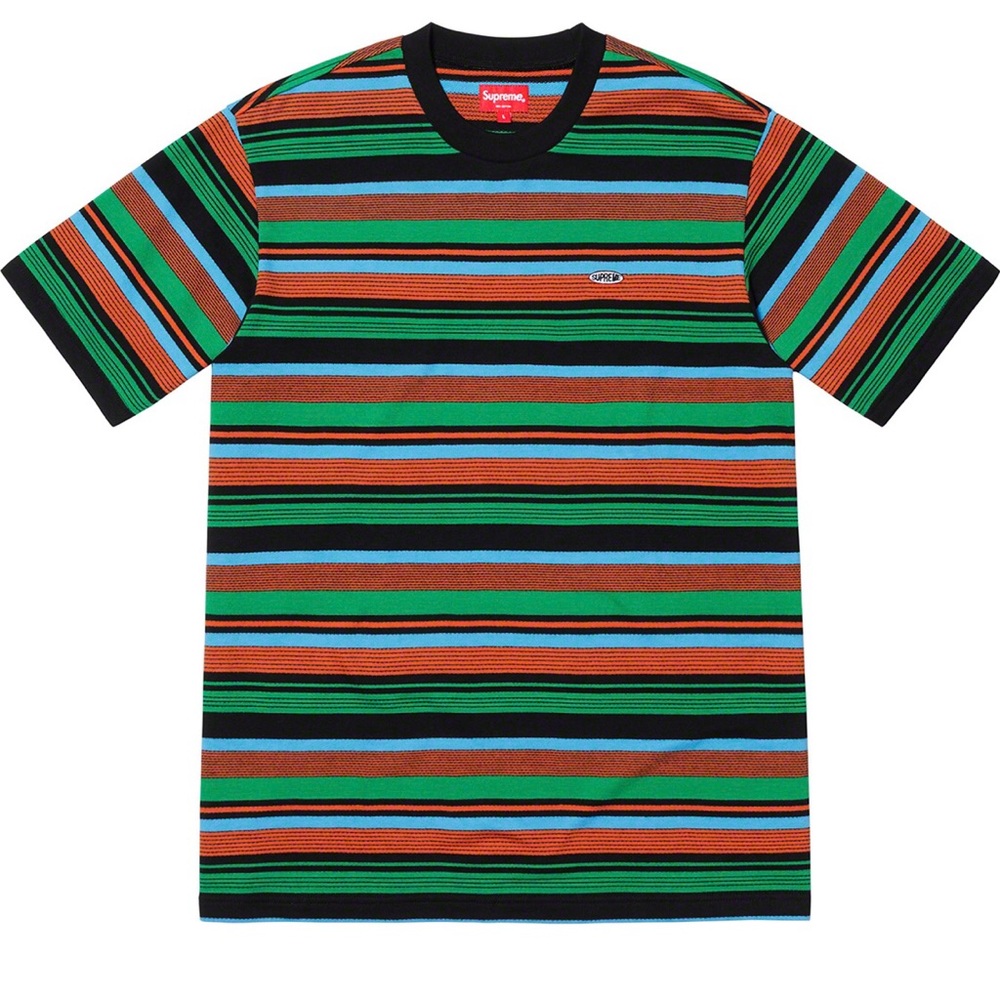 Supreme multi stripe s/s shirt 
size : xl 
new